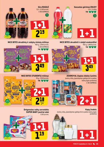 IKI akcijų leidinys Nr. 43 nuo spalio 19 d.