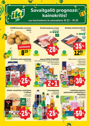 IKI akcijų leidinys Nr. 43 nuo spalio 19 d.