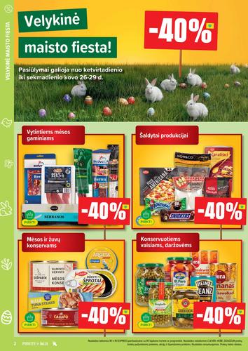 IKI akcijų leidinys "IKI Kainų leidinys Nr. 13" nuo kovo 23 d.