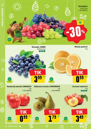 IKI akcijų leidinys "IKI Kainų leidinys Nr. 13" nuo kovo 23 d.