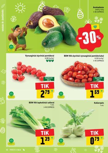 IKI akcijų leidinys "IKI Kainų leidinys Nr. 13" nuo kovo 23 d.