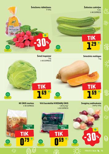 IKI akcijų leidinys "IKI Kainų leidinys Nr. 13" nuo kovo 23 d.