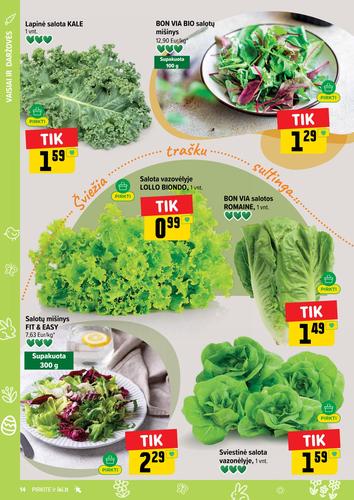 IKI akcijų leidinys "IKI Kainų leidinys Nr. 13" nuo kovo 23 d.