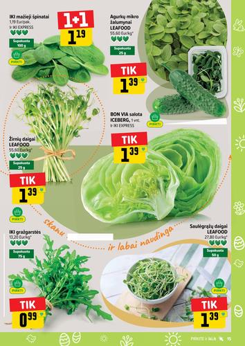 IKI akcijų leidinys "IKI Kainų leidinys Nr. 13" nuo kovo 23 d.