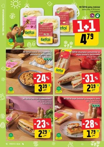 IKI akcijų leidinys "IKI Kainų leidinys Nr. 13" nuo kovo 23 d.