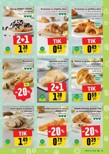 IKI akcijų leidinys "IKI Kainų leidinys Nr. 13" nuo kovo 23 d.