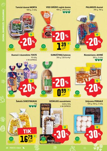 IKI akcijų leidinys "IKI Kainų leidinys Nr. 13" nuo kovo 23 d.