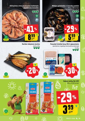 IKI akcijų leidinys "IKI Kainų leidinys Nr. 13" nuo kovo 23 d.