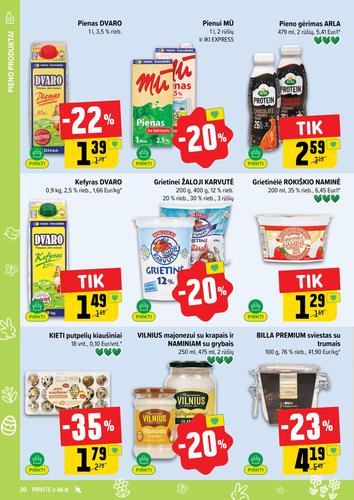 IKI akcijų leidinys "IKI Kainų leidinys Nr. 13" nuo kovo 23 d.