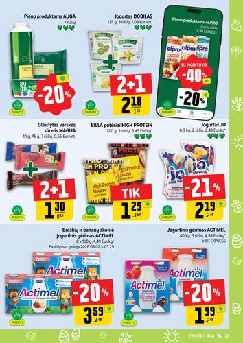 IKI akcijų leidinys "IKI Kainų leidinys Nr. 13" nuo kovo 23 d.