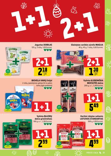 IKI akcijų leidinys "IKI Kainų leidinys Nr. 13" nuo kovo 23 d.