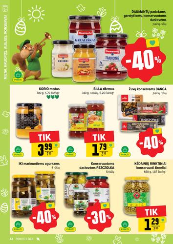 IKI akcijų leidinys "IKI Kainų leidinys Nr. 13" nuo kovo 23 d.