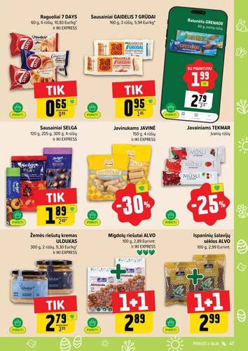 IKI akcijų leidinys "IKI Kainų leidinys Nr. 13" nuo kovo 23 d.