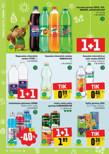 IKI akcijų leidinys "IKI Kainų leidinys Nr. 13" nuo kovo 23 d.