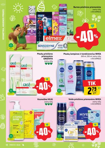 IKI akcijų leidinys "IKI Kainų leidinys Nr. 13" nuo kovo 23 d.