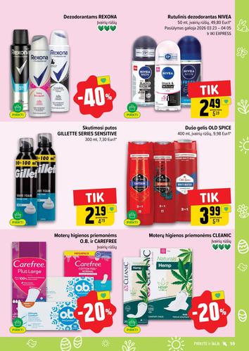 IKI akcijų leidinys "IKI Kainų leidinys Nr. 13" nuo kovo 23 d.