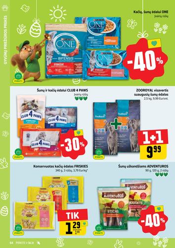 IKI akcijų leidinys "IKI Kainų leidinys Nr. 13" nuo kovo 23 d.