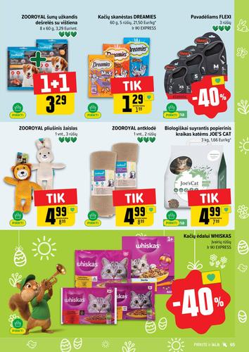 IKI akcijų leidinys "IKI Kainų leidinys Nr. 13" nuo kovo 23 d.