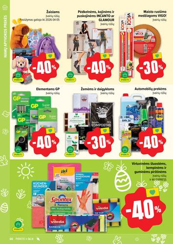 IKI akcijų leidinys "IKI Kainų leidinys Nr. 13" nuo kovo 23 d.