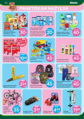 NORFA akcijų leidinys Nr. 16 nuo liepos 24 d.