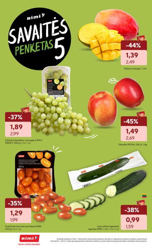 RIMI akcijų leidinys Nr. 5 nuo sausio 27 d.