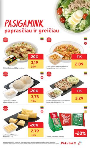 RIMI akcijų leidinys Nr. 5 nuo sausio 27 d.