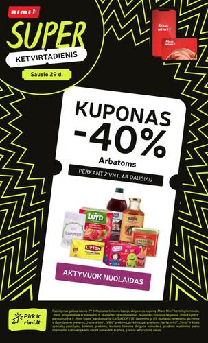 RIMI akcijų leidinys Nr. 5 nuo sausio 27 d.
