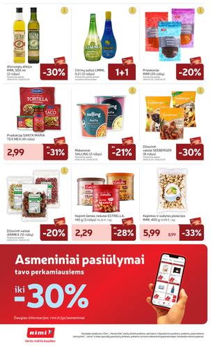 RIMI akcijų leidinys Nr. 5 nuo sausio 27 d.