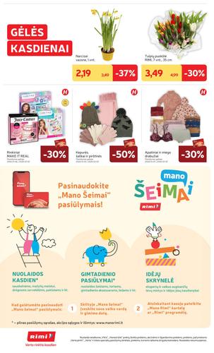 RIMI akcijų leidinys Nr. 5 nuo sausio 27 d.