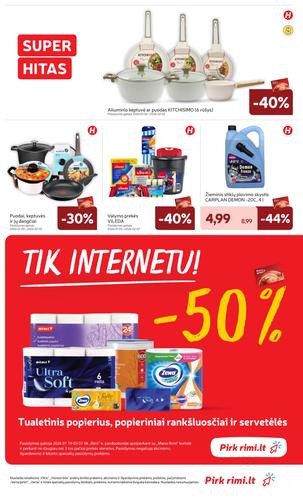 RIMI akcijų leidinys Nr. 5 nuo sausio 27 d.