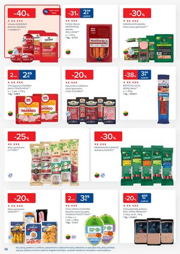 MAXIMA akcijų leidinys Nr. 31 nuo liepos 29 d.
