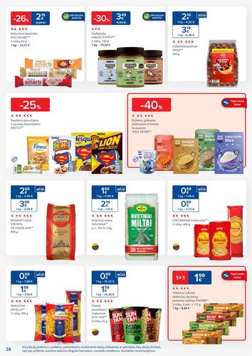 MAXIMA akcijų leidinys Nr. 31 nuo liepos 29 d.