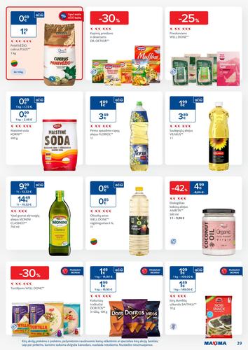 MAXIMA akcijų leidinys Nr. 31 nuo liepos 29 d.