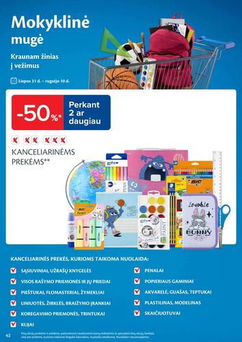 MAXIMA akcijų leidinys Nr. 31 nuo liepos 29 d.