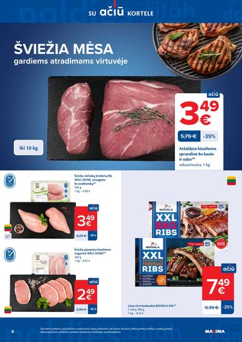 MAXIMA akcijų leidinys "AČIŪ akcijų  Nr. 12" nuo kovo 17 d.