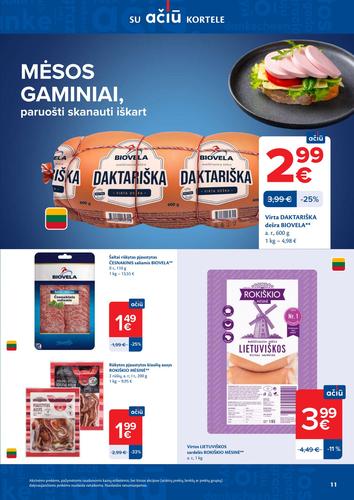 MAXIMA akcijų leidinys "AČIŪ akcijų  Nr. 12" nuo kovo 17 d.