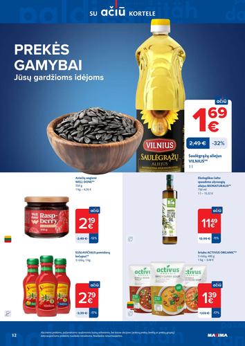 MAXIMA akcijų leidinys "AČIŪ akcijų  Nr. 12" nuo kovo 17 d.