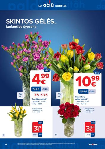 MAXIMA akcijų leidinys "AČIŪ akcijų  Nr. 12" nuo kovo 17 d.