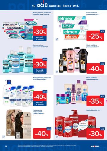 MAXIMA akcijų leidinys "AČIŪ akcijų  Nr. 12" nuo kovo 17 d.