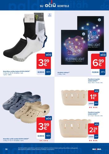 MAXIMA akcijų leidinys "AČIŪ akcijų  Nr. 12" nuo kovo 17 d.
