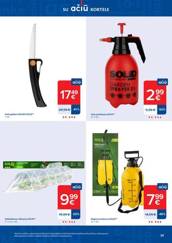 MAXIMA akcijų leidinys "AČIŪ akcijų  Nr. 12" nuo kovo 17 d.