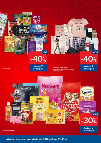 MAXIMA akcijų leidinys "AČIŪ akcijų  Nr. 12" nuo kovo 17 d.