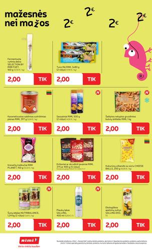 RIMI akcijų leidinys Nr. 29 nuo liepos 14 d.