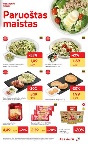 RIMI akcijų leidinys Nr. 29 nuo liepos 14 d.