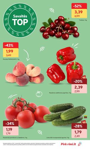 RIMI akcijų leidinys Nr. 29 nuo liepos 14 d.