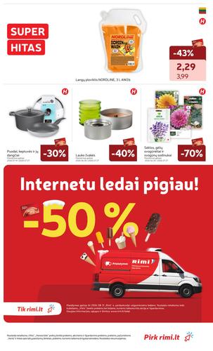 RIMI akcijų leidinys Nr. 29 nuo liepos 14 d.