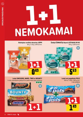 IKI akcijų leidinys "Daugiau yra pigiau Nr. 12" nuo kovo 16 d.