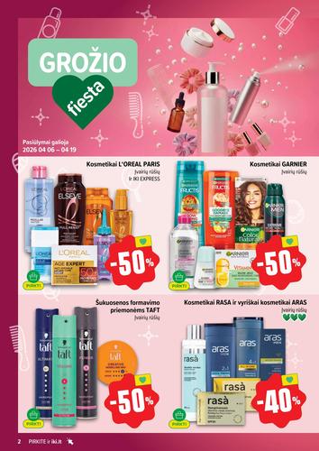 IKI akcijų leidinys "IKI Kainų leidinys Nr. 15" nuo balandžio 6 d.