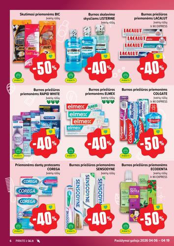 IKI akcijų leidinys "IKI Kainų leidinys Nr. 15" nuo balandžio 6 d.