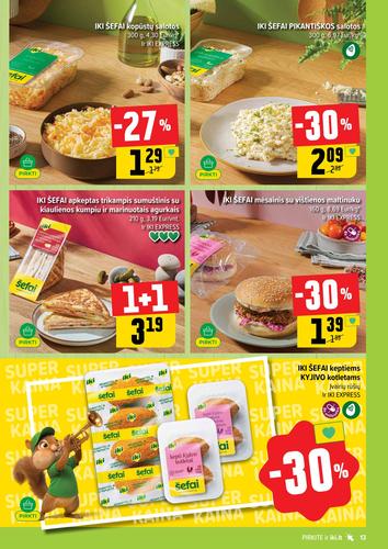 IKI akcijų leidinys "IKI Kainų leidinys Nr. 15" nuo balandžio 6 d.